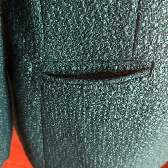 Rachel Zoe Green Double-Breasted Blazer. - Picture 6 of 13